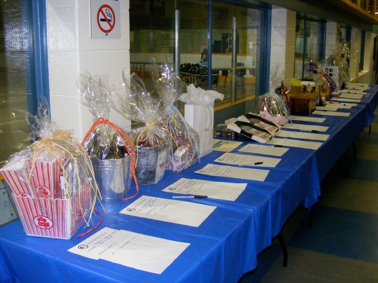 Silent Auction Table