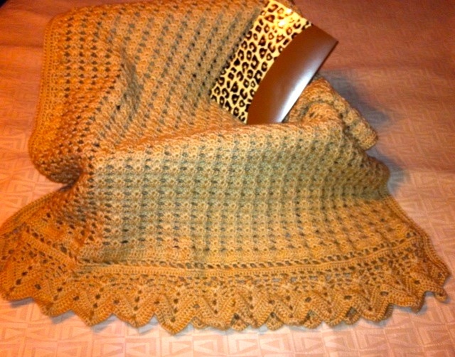 Handmade Angel Border Afghan & more
