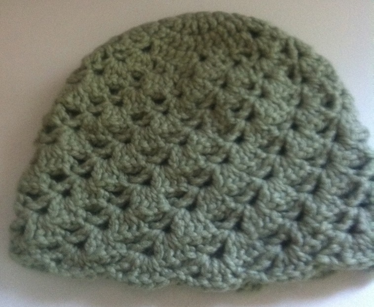 Green Handmade Adult hat